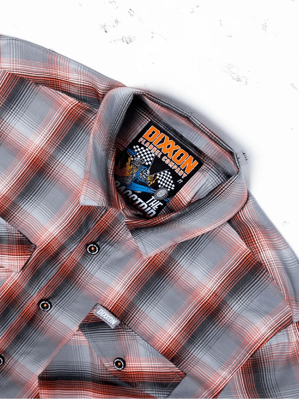 Dixxon The Dragstrip Bamboo Blend Plaid Shirt XL